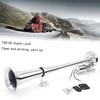 Single-tube Trumpet Electric Horn Chrome Air Horn Loudspeaker