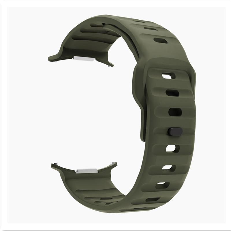 For Samsung Galaxy Watch 7 Ultra Strap 47mm Accessories Correa Sport Silicone Bracelet For Samsung Galaxy Watch Ultra Band 47 Mm