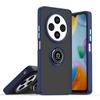 Матовый чехол-броня для Xiaomi Redmi 14C 4G Poco C75 Крышка Кольцо Магнитный держатель Подставка Ударопрочный Coque Fundas