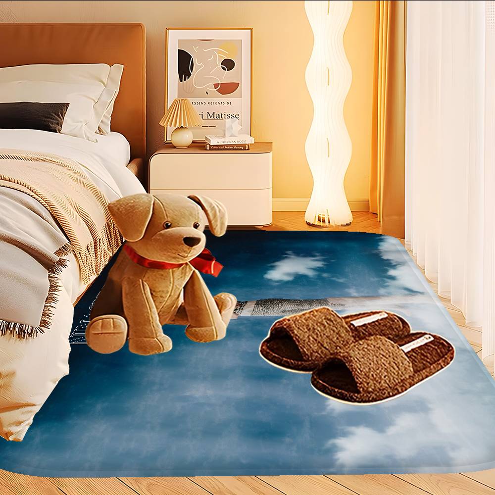 Singer Nina C-Chuba Floor Mat Cheaper Anti-slip Modern Living Room Balcony Printed Bedside Mats