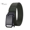 Мужской ремень с автоматической пряжкой, регулируемая длина, удобный холщовый пояс для тренировок на открытом воздухе, аксессуары для экипировки