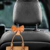Крючок для подголовника автомобиля Крючки для сумочки автомобиля Крючок для держателя ключей в виде банта Вешалка Симпатичные вешалки для подголовника автомобиля Крючки для автомобиля Креативный автомобиль