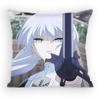 RWBY ICE Queendom Weiss Schnee Pillow Case Sofa Living Room for Bedroom car Headboard Backrest Cushion Square Cushion Nap Time
