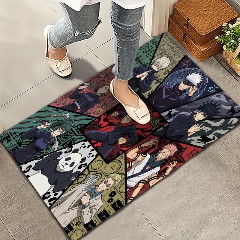 Jujutsu Kaisen Carpet Rug For Living Room Bedroom Home Sofa Decoration Kids Play Nonslip Floor Mat