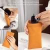 Pu Leather Glasses Storage Bag Automatic Closed Sunglasses Case Waterproof Pouch Glasses Protective Cover Eyewear Storage Bag