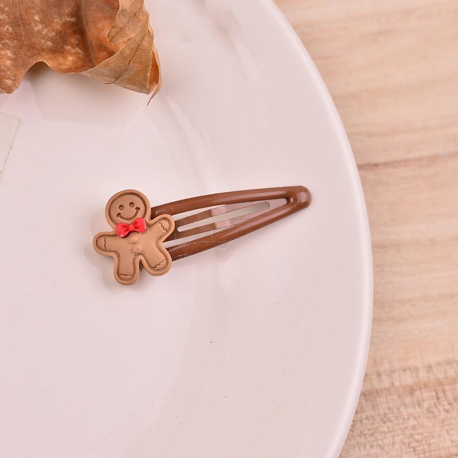 Christmas Snowman Cartoon Hair Clip - Cute, Baby-Friendly Holiday Accessory for Kids