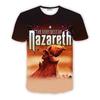CAVVING 3D Printed  Nazareth Band  Casual T-shirts  Hip Hop Tee Shirts Harajuku Styles Tops Clothing for Men/women