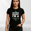 Funny Christmas T-Shirt Adult Unisex – I'm Not Short I'm A Tall Elf Tee Holiday