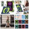 For Apple iPad Pro 11 (2018) 360° Rotating Grip Heavy Duty Protection Stand TPU+PC 3in1 Anti-knock Shockproof Tablets PC Case