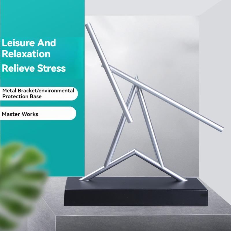 Вечный двигатель с А-образным дизайном, маятник Ньютона, настольное украшение, деловые креативные подарки, маятник хаоса