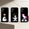 Q V-версия чехол-единорог для Samsung Galaxy A91,80,73,72 ,71,53,52,32 ,31,22,21s,20, Мягкий черный чехол