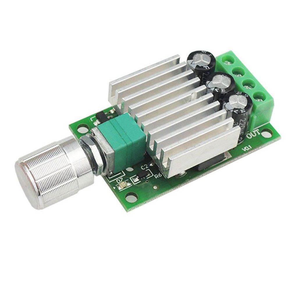 Регулируемый ШИМ диммер светодиодной подсветки Регулятор скорости вращения двигателя вентилятора Контроллер скорости двигателя постоянного тока