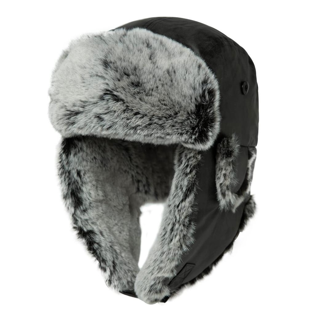 Siggi Pilot Flight Russian Large with Ear Cold for Snow Outdoor Cap, Cap, Hat, Size, Flaps, Foldable, Waterproof, Weather, Skiing, Play, Cycling,