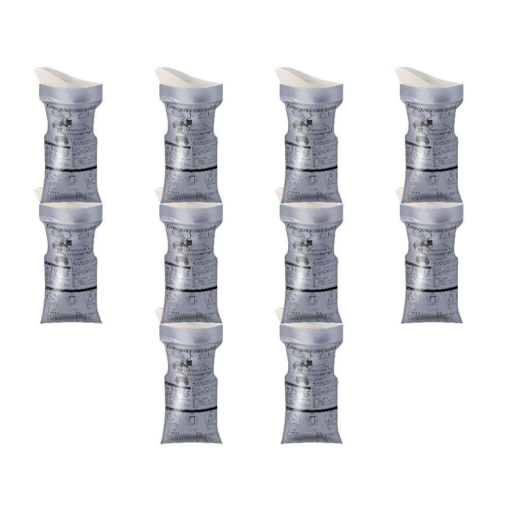 20PCS Outdoor Emergency Urine Bags 700ml Disposable Travel Mobile Toilet Portable Urinal Bag for Men Women Baby Car Vomiting Bag