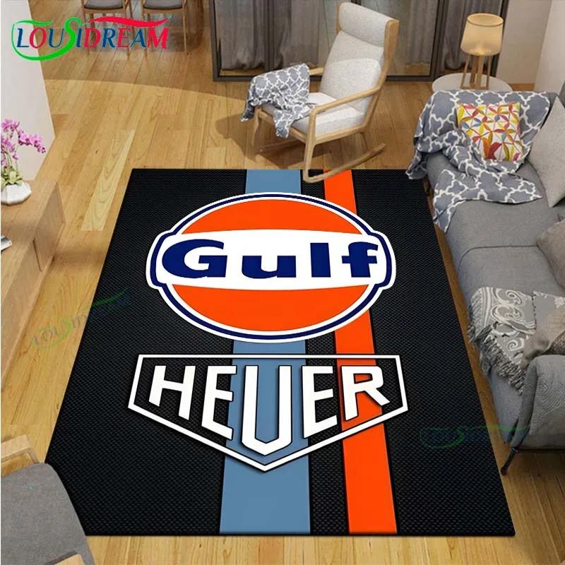 G-Gulf Racing Модные цифровые печатные ковры Гостиная Противоскользящий коврик Детская спальня Коврики Коврик для йоги Большой ковер Декор