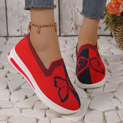 2024 Новая модная женская спортивная обувь, подходящая по цвету, универсальная, весенне-осенняя, сетчатая, дышащая, повседневная обувь на низком каблуке