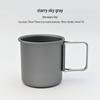 Aluminum Alloy Foldable Camping Mug for Hot Drinks