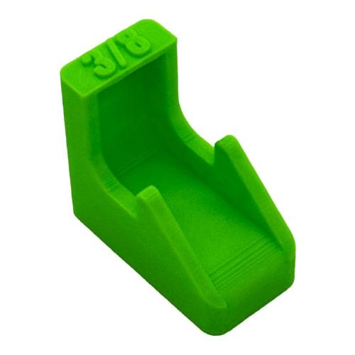 SJW ORGANIZERS Ratchet Organizer with Magnetic Mounting and Non-Slip Design (Lime Green, 3/8")
