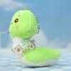 Adorable Plush Snake Keychain Soft Toy Cute Cartoon Animal Accessory 12cm In Pink