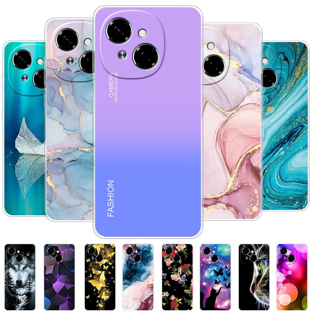 Чехол-задняя крышка для Tecno Spark Go 1, для Tecno Spark Go 2025, противоударный, прозрачный, мягкий силиконовый TPU чехол для телефона для Tecno Pop 9 Coque