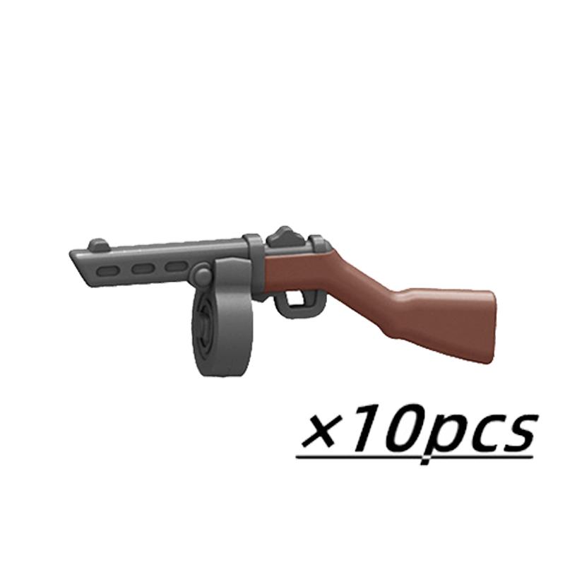 Военный строительный блок Второй мировой войны, фигурка солдата, оружие, игрушечный пистолет, снайпер, автомат, карабин АК, винтовка, аксессуары, армейские кирпичи, модель B081