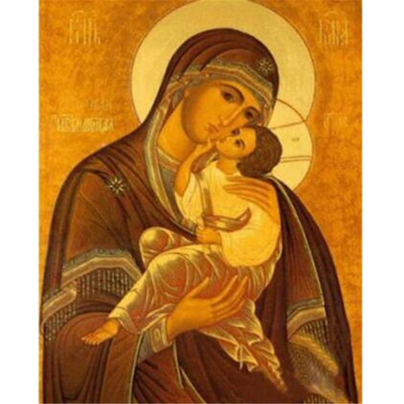 Full 5D DIY Diamond Painting Full Square/Round Drill “Religious Figure” Embroidery Kits Cross Stitch Gift Home Decor Gift