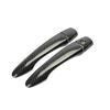 Carbon Fiber Car Door Handle Cover Trim Stickers For Nissan March Micra 2017 2018   Car Styling