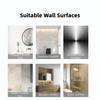 Self-adhesive Toothbrush Storage Rack Wall Mounted Electric Toothbrush Holder  Storage Rack
