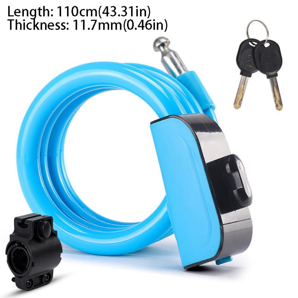 With Keys Anti-theft Lock Portable MTB Lock Ring Lock Security Lock Road Cycling