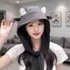 Playful Devil Hat with Quick Dry Comfort for Daily and Outdoor Use
