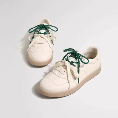 Мода Yozcttaa Размер 35-40 Новые настоящие кожаные женские повседневные кроссовки на шнуровке спортивная обувь на низком каблуке шнуровка дышащая теннисная обувь на плоской подошве