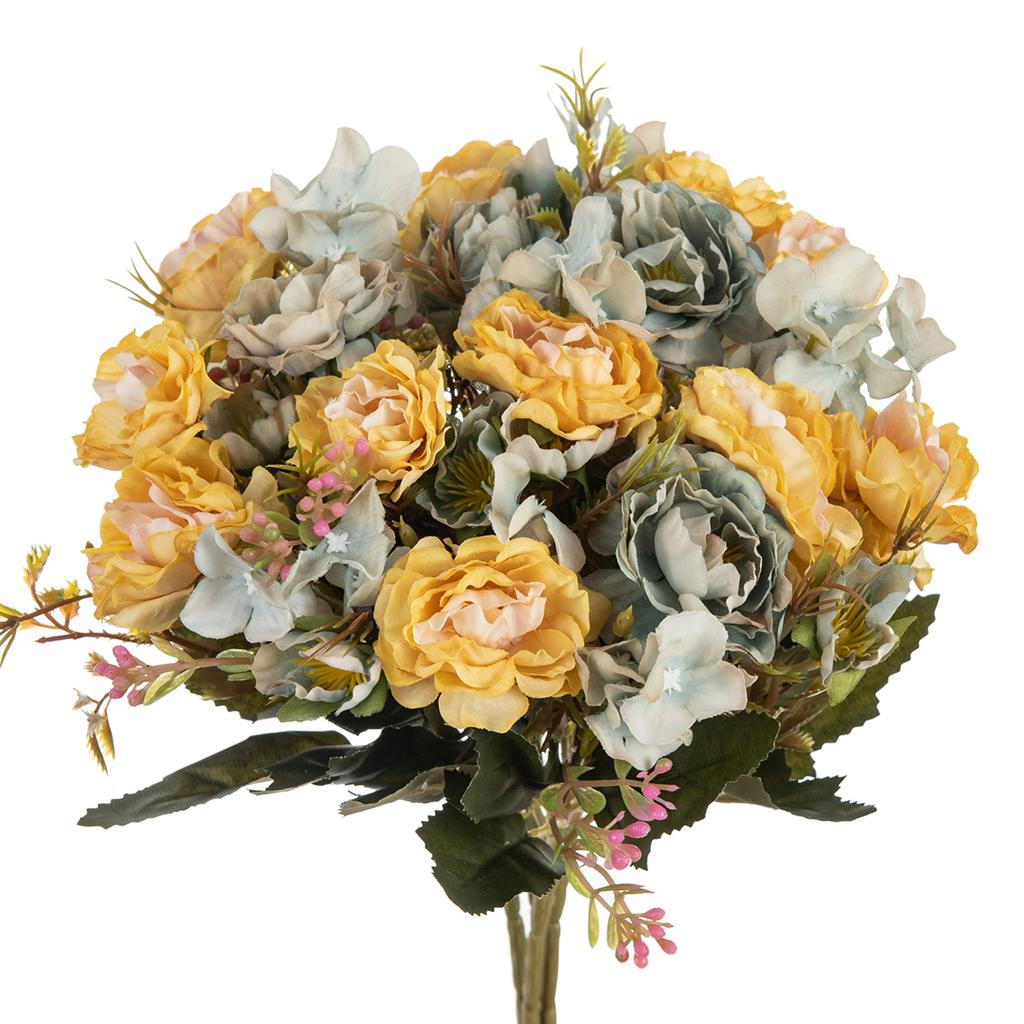 1/3pcs Artificial Flowers Silk Peony Rose Festival Home Room Outdoor Yard garden wreath Wedding bridal bouquet DIY Gifts Decorat