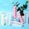 3pcs DIY Drip Glue Mold 5-in-1 Love Candle Silicone Mold New Product Atmosphere Candle Atmosphere