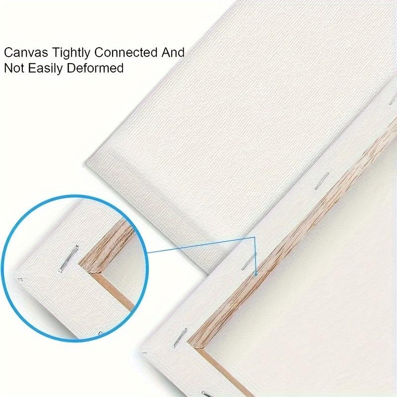 1 или 3 шт. Чистые белые натянутые хлопковые холсты оптом - Художественные материалы, разработанные для взрослых и подростков, Идеально подходят как для акрилового налива, так и для масляной живописи