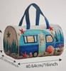 3D Ретро сумка-баул VW Bus для путешествий и спортзала: Мода для коротких дистанций