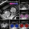 Car Accessories Car Cup Pad Anti-scratch Heat-resistant Round Thick Rhinestone Car Coaster