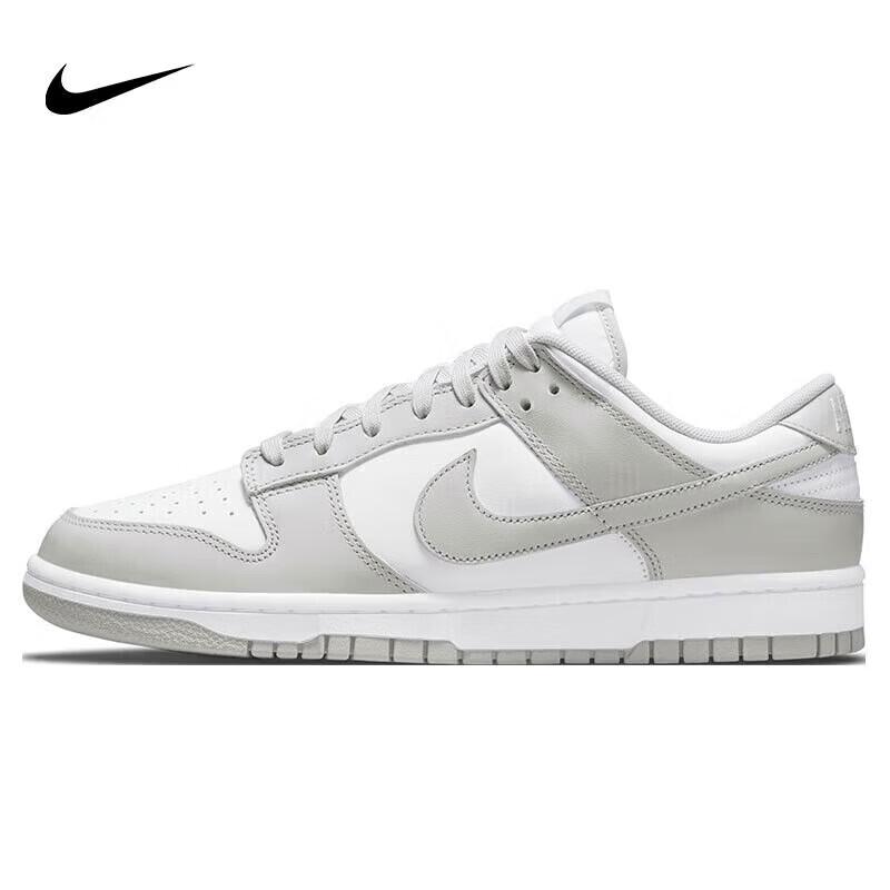 Nike Кроссовки Dunk Low Retro Серые и Белые