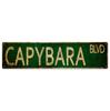 Vintage Metal Aluminum Signs Instagram Style Bovid Boar Street Signs Amusement Park Scenic Retro Road Signs Country Decorative