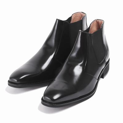 Обувь Secret Boots Side Gore Boots 6 см вверх Натуральная кожа Коровья кожа Сделано в Японии 1304 Черный [Kitajima Industry] Мужские 25,5 см