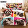 3D Dog Bedding Set Queen Bedding Duvet Cover Set Bedding Set Bed Cover Cotton Queen Bedroom Bed Cover Set Bed Set Bedding