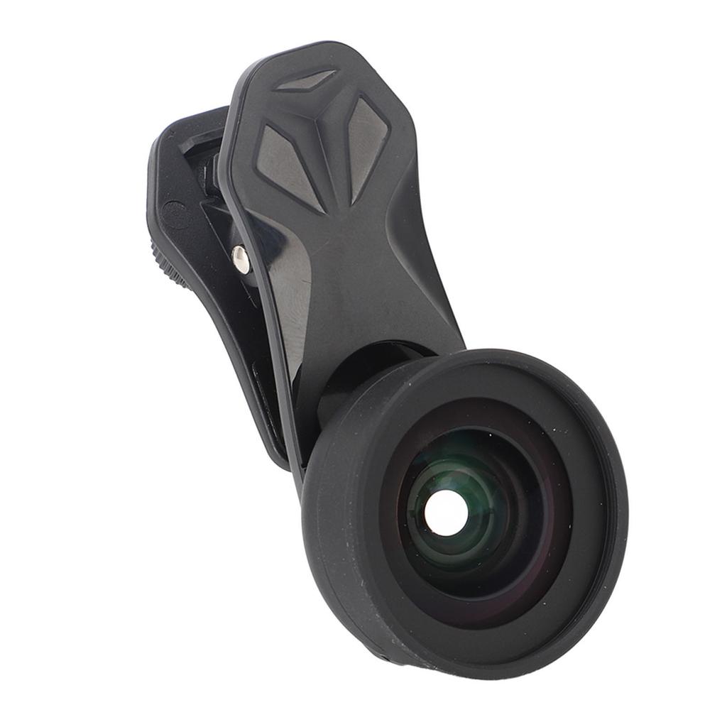 Phone Clip On Lens 120 Degree Wide Angle and 10X Macro Optical Glass Lens for Smartphone