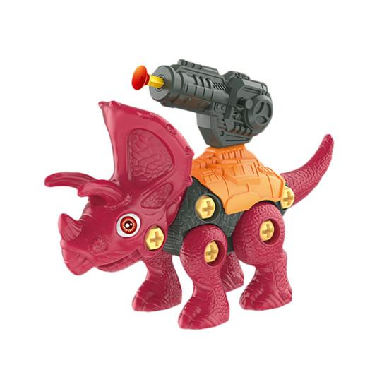 1 набор для обучения навыкам взаимодействия родителей и детей, экологичный, с отверткой, для детей, сделай сам, собирай модель динозавра, игрушки, собранные игрушки