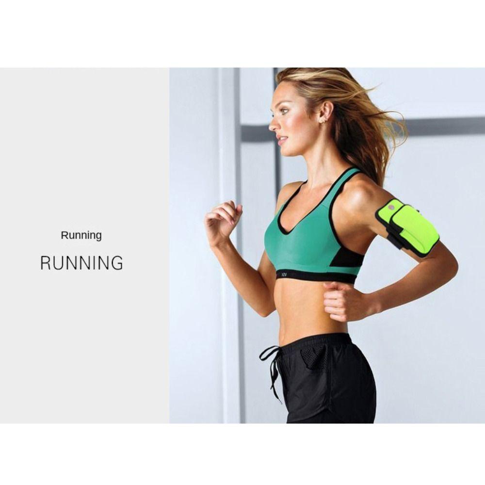Bag Outdoor Sports Bag Pocket for Running Adjustable Arm Bag Wrist Bag Fitness Bag Running Wallet