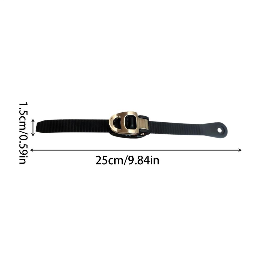 Грузовой ремень Сверхпрочные ремни для автомобильных шин 9,84 дюйма Регулируемые Погодоустойчивые Нескользящие Эластичные стяжные ремни Ремни для багажа