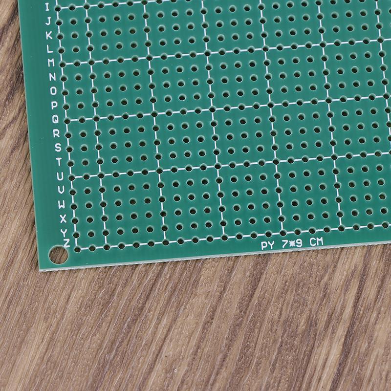 5 шт. печатная плата прототипа 2X8 3X7 4X6 5X7 6X8 7X9 см двухсторонняя универсальная печатная плата печатной платы прототипа для Arduino