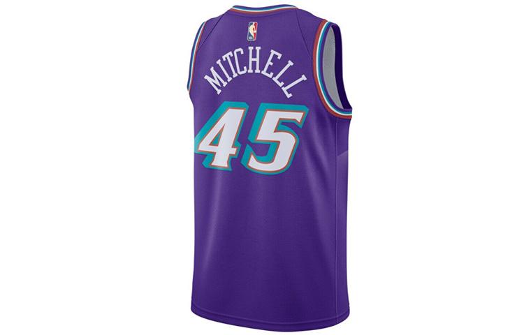 Men's Nike X NBA Utah Jazz Donovan Mitchell Classic Edition Swingman Jersey Purple