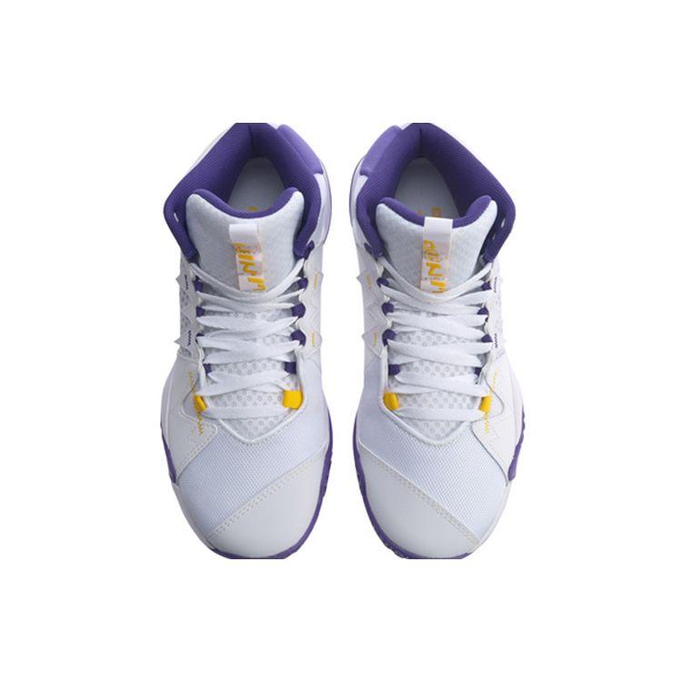 Li-Ning BaoFeng Белые фиолетовые мужские кроссовки ABPQ009-5