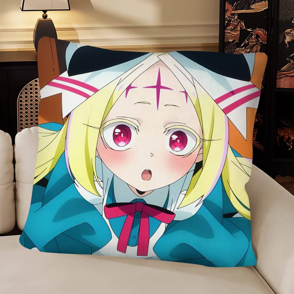 Аниме Mahou Shoujo Ni Akogarete Morino Korisu Наволочка Модная Квадратная Наволочка Спальня Диван Комната Ins Декор Отдых