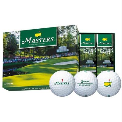DUNLOP Мячи для гольфа SRIXON XV Masters 2023 Модель 1 дюжина Белые Z-STAR (12 шт.)