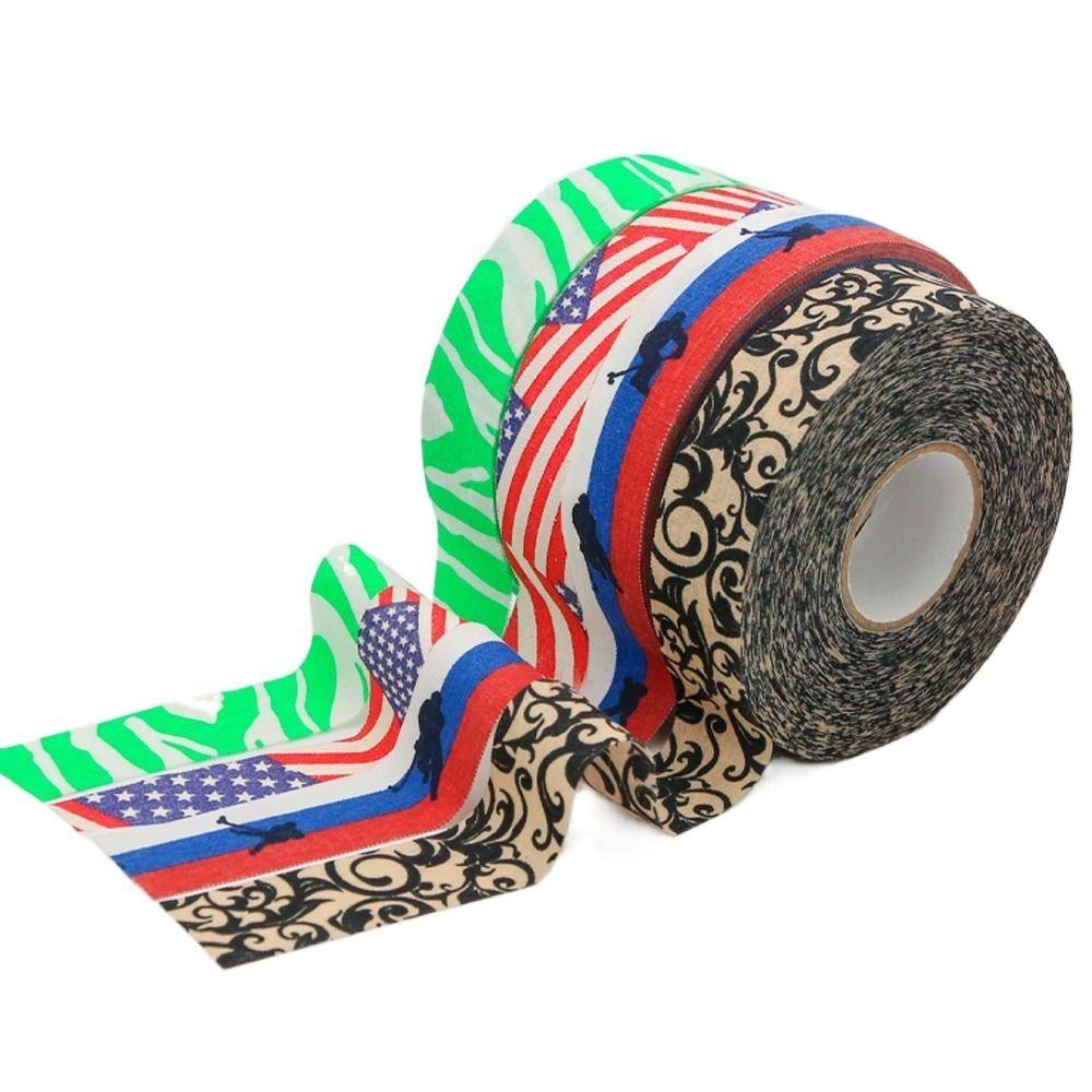 2.5cm*25m Hockey Stick Tape Wear-resistant Golf Tape Sticky Accessories Badminton Tape Ice Hockey